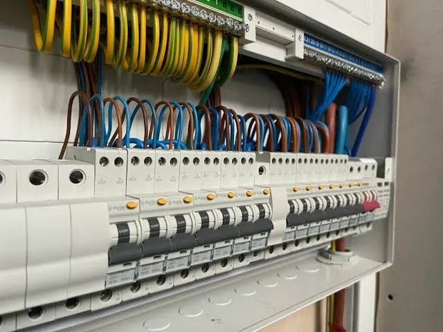 Switchboard upgrade Maitland: residential board fitted with modern circuit breakers and safety switches